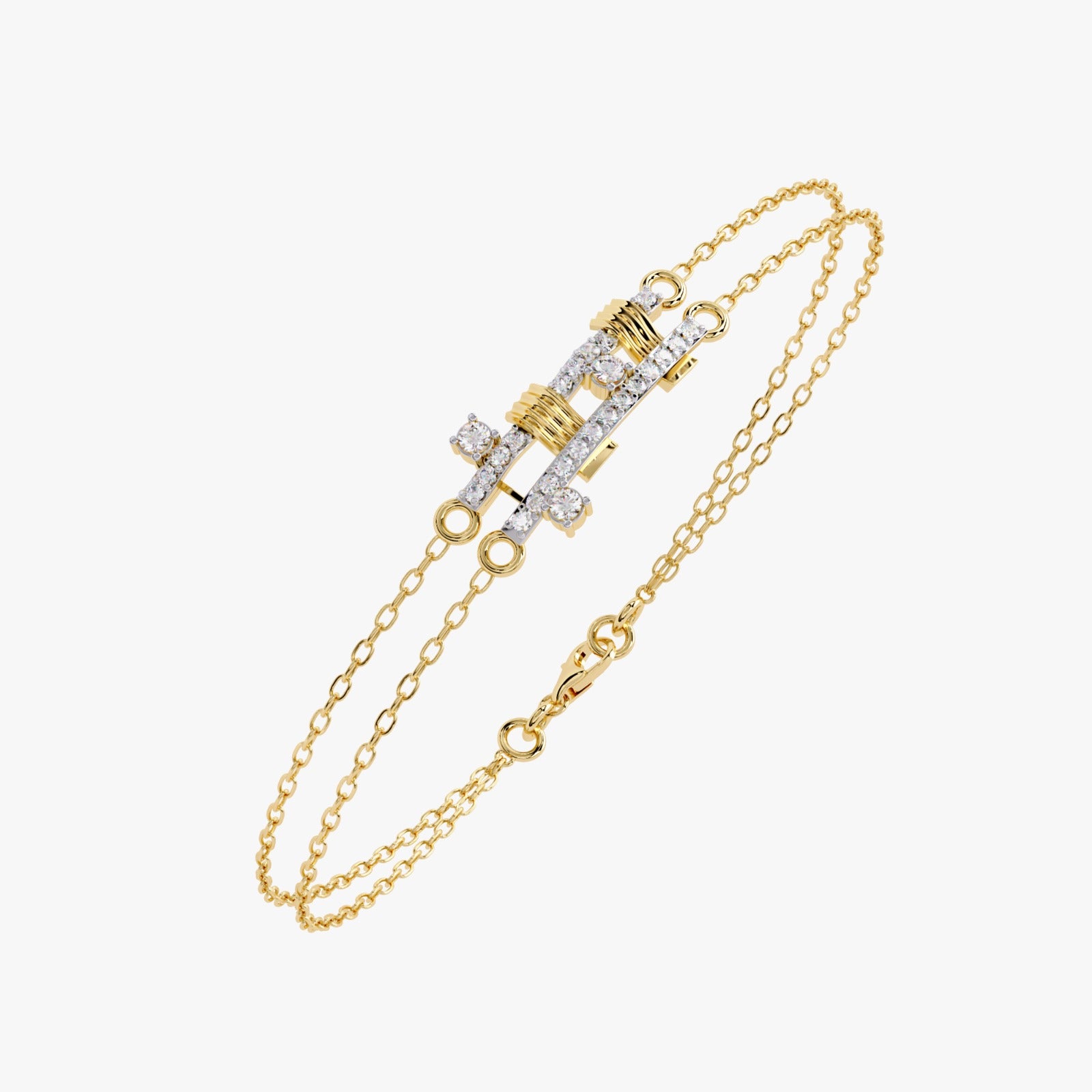 Solitairekart 0.27ct Lab Grown Diamond Bracelet